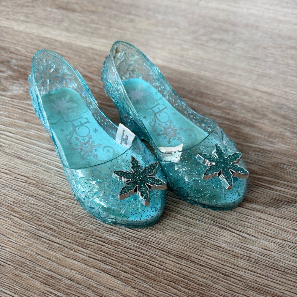 Disney Elsa light up dress up shoes